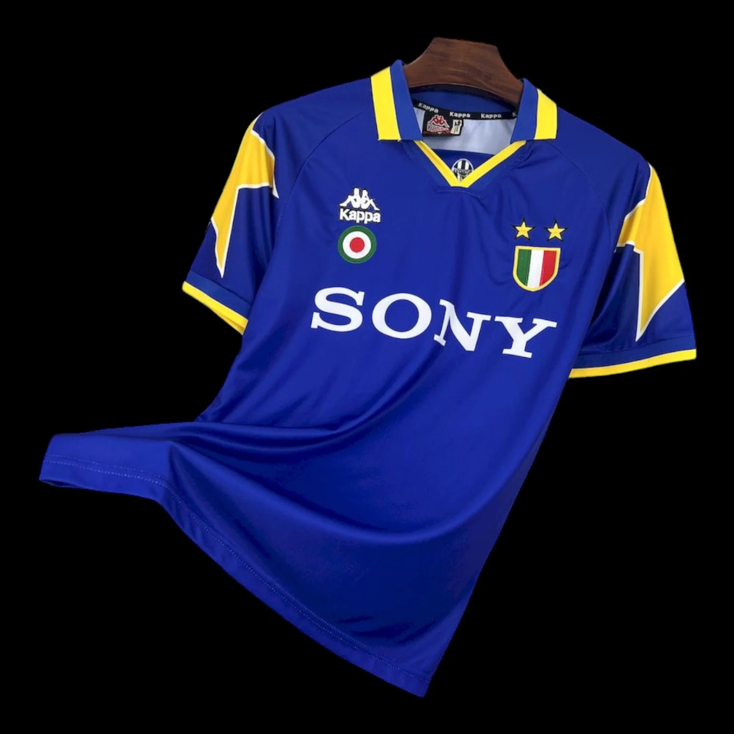 Acheter Juventus Maillot Extérieur Rétro 199596 - Maillot pas cher